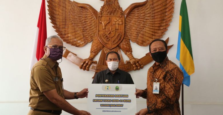 PT Perkebunan Nusantara VIII memberikan bantuan kepada Pemerintah Kota Bandung untuk penanganan Coronavirus Disease 2019 (Covid-19)