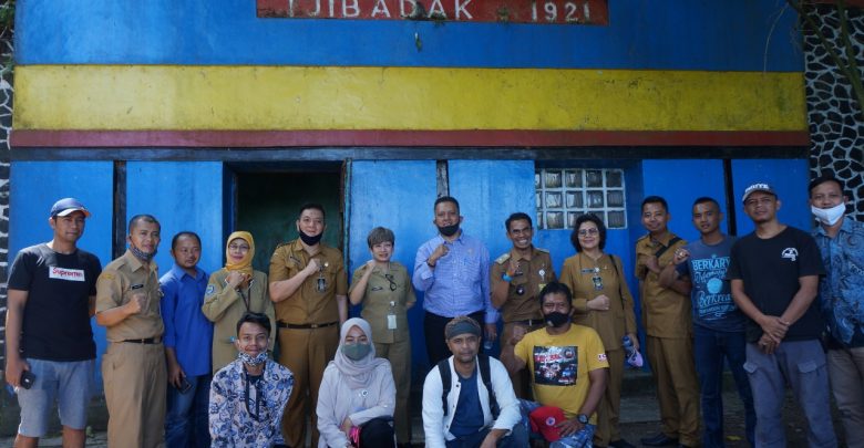 Kunjungan Kerja dan Pemaninjauan oleh Dewan DPRD Kota Bandung dan Disparbud Kota Bandung ke Gedung Cai Tjibadak Ledeng.