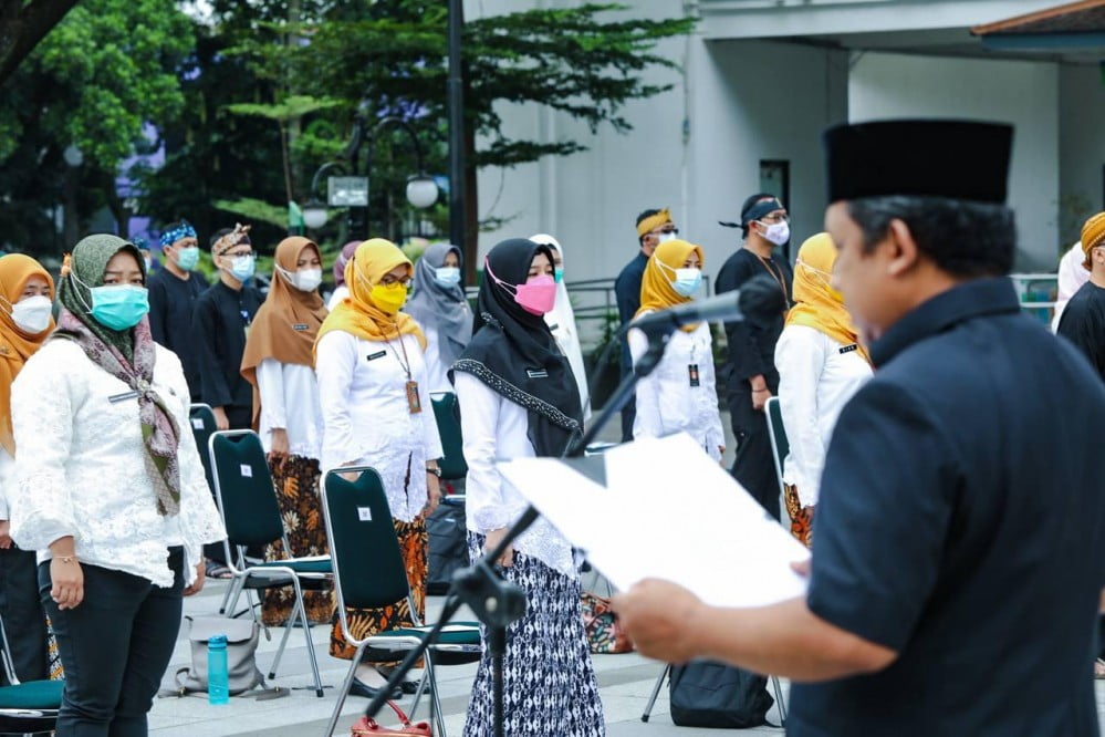 Wakil Wali Kota Bandung Lantik 91 Pejabat Fungsional - Metrojabar.id